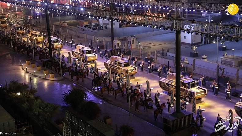 (تصاویر) رژه فرعون‌های مومیایی